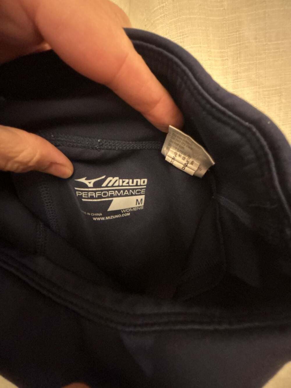 Mizuno Performance Women's Volleyball Spandex Shorts Navy Blue Size M - Picture 3 of 4